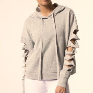 ALO CUT OUT SLEEVES PULLOVER